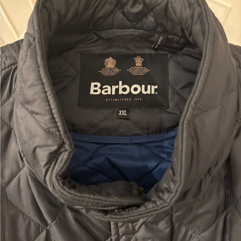 Barbour Black Quilted Jacket